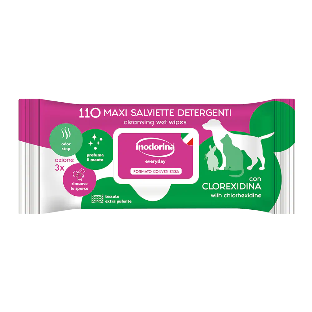 INODORINA - SALVIETTE PROFUMATE - 110PZ - VARIE PROFUMAZIONI