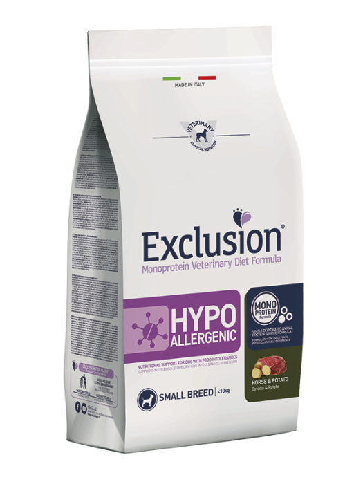 Exclusion Diet Hypoallergenic Small Breed Cavallo e Patate
