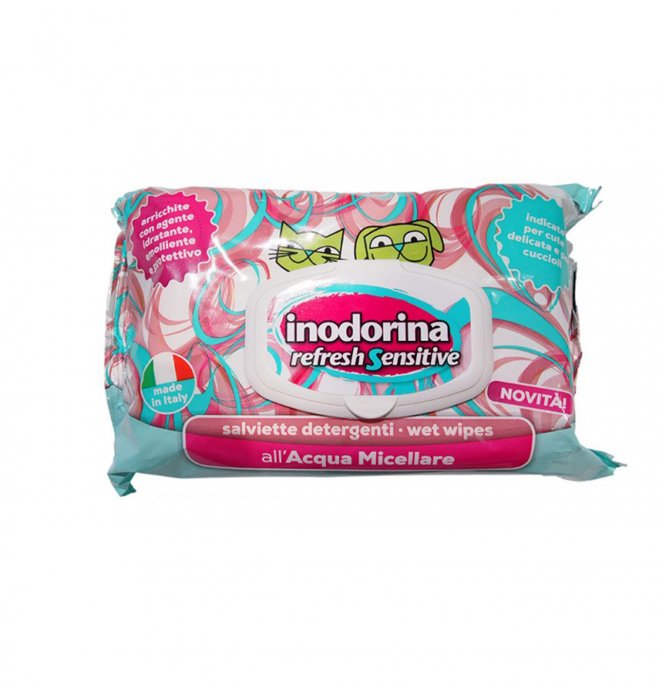 INODORINA SALVIETTE ALL’ACQUA MICELLARE DA 40PZ
