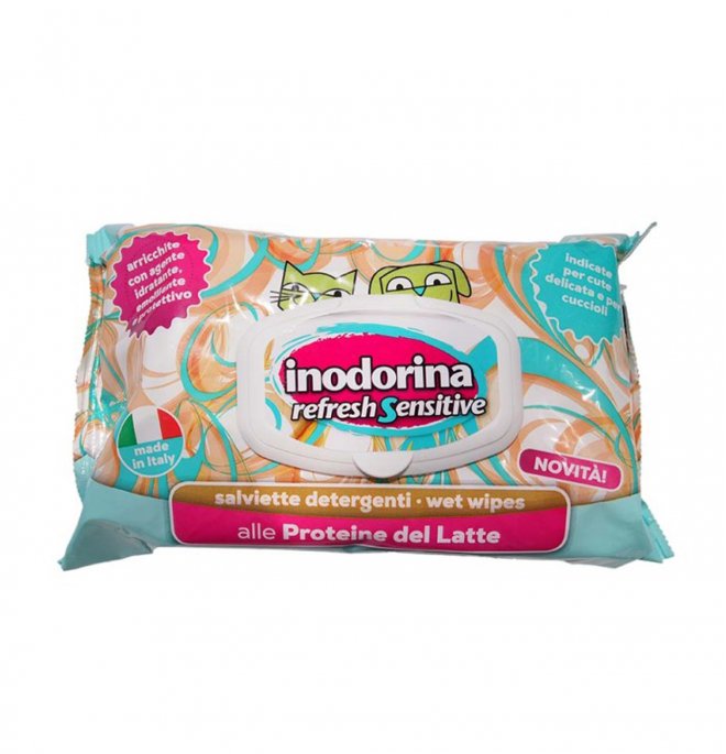 INODORINA SALVIETTE ALLE PROTEINE DEL LATTE DA 40PZ
