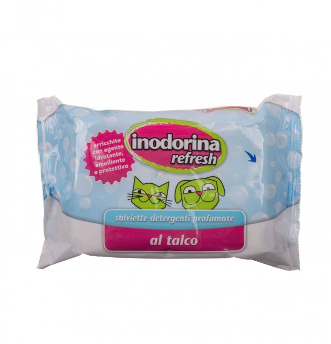 INODORINA SALVIETTE CON TALCO DA 40PZ