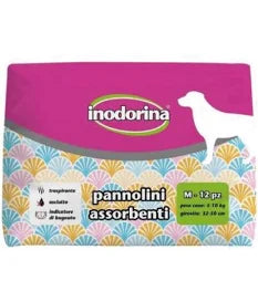 Inodorina - Pannolini Assorbenti – 12pz - taglia M - femmine