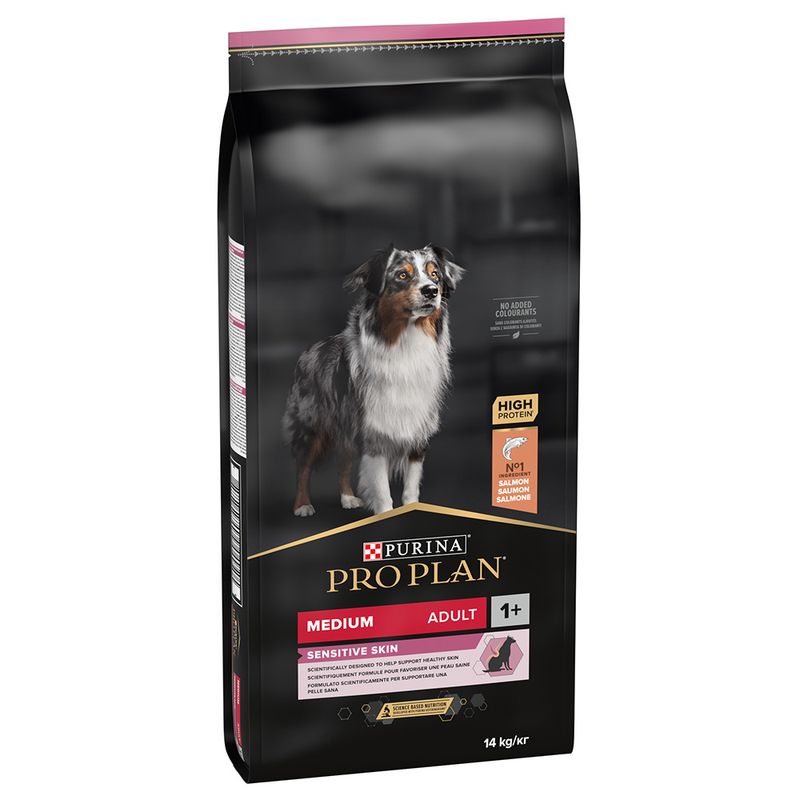 ProPlan adult medium sensitive skin - salmone - 14 kg