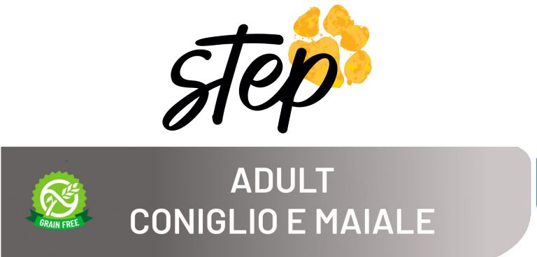 Step adult -grain free - maiale e coniglio