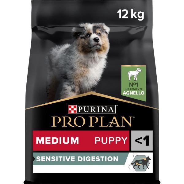 ProPlan sensitive digestion - medium puppy - lamb - 12 kg