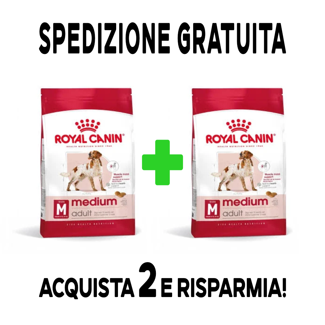 Royal Canin Medium Adult Crocchette per cane 12 kg