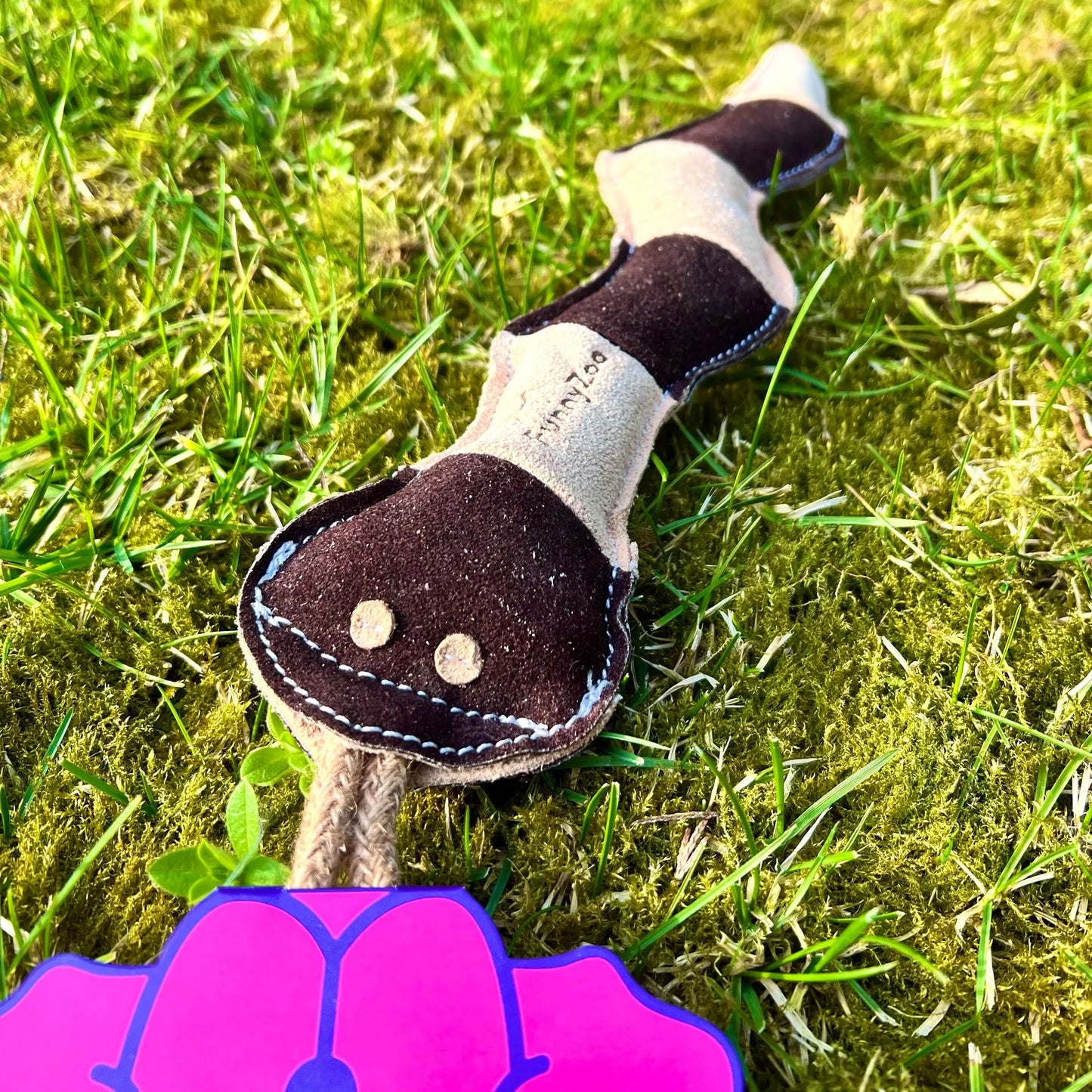 Gioco naturale per cani Serpente in camoscio