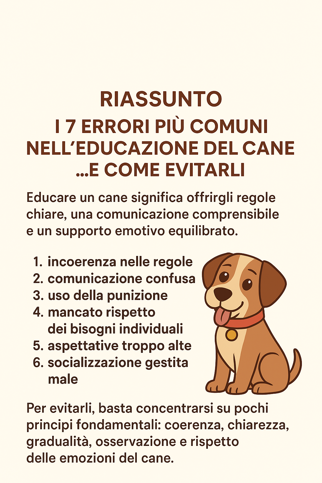 I 7 errori più comuni nell’educazione del cane… e come evitarli (guida chiara e con cuore)