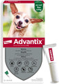 Advantix Spot-on antiparassitario per Cani fino a 4 Kg, 6 pipette da 0,4 ml.