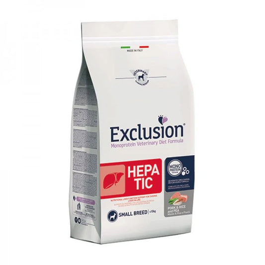 Exclusion - Veterinary Diet Canine - Hepatic - Small - 2kg 