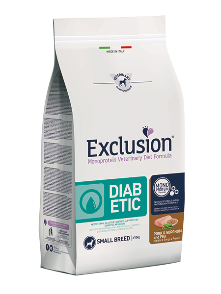 Exclusion Diet Diabetic Pork &amp; Sorghum Small Breed 2 kg