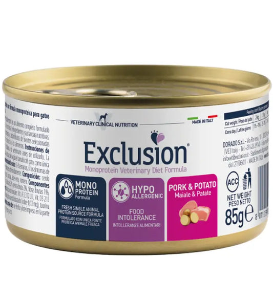 Exclusion - Veterinary Diet Feline - Hypoallergenic - 85gr