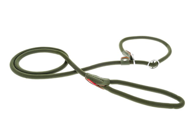 FERRIBIELLA ROUND ROPE LEASH WITH COLLAR (12 MM. / 183 CM.)