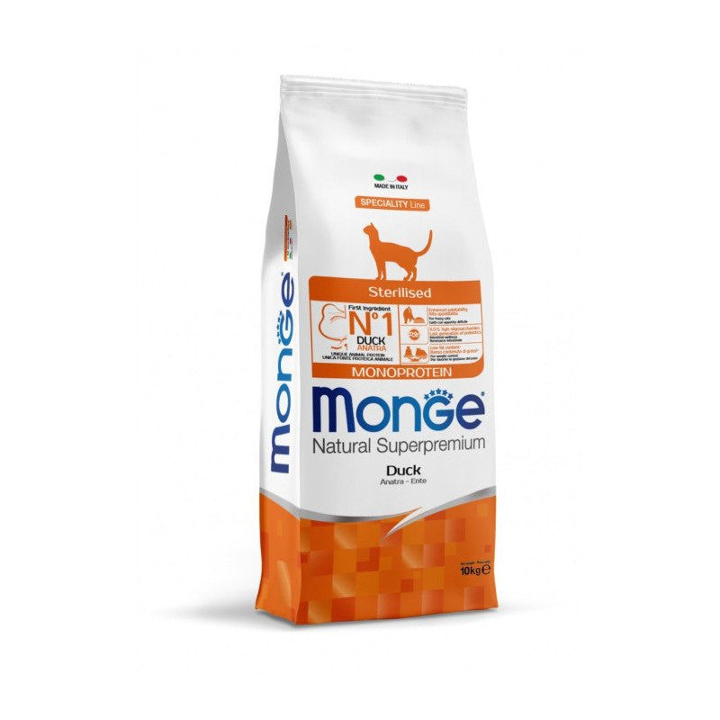 Monge natural superpremium - sterilised - vari gusti - 10 kg