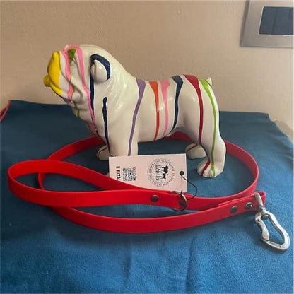 Guinzaglio monocolore - artigianale - personalizzabile