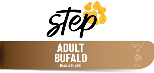 Step bufalo monoproteico 15 kg - adult