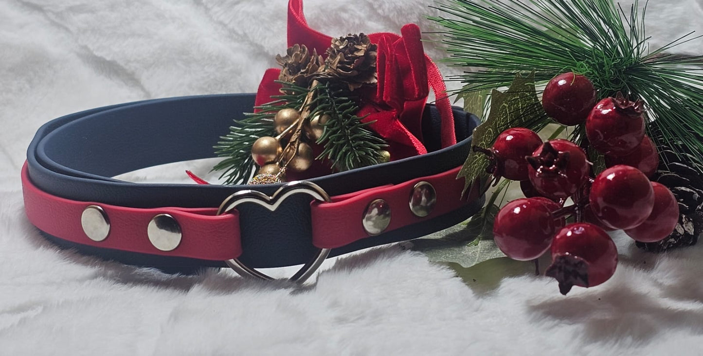 Collare Heart  - artigianale  - personalizzabile