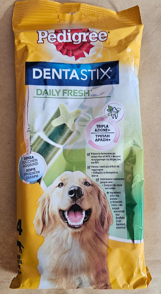 Pedigree Dentastix Fresh Large 4pz – Cani di Taglia oltre 25kg