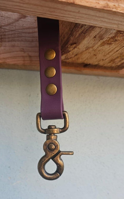 Guinzaglio mani libere - hand free - pvc coated o biothane - fisso