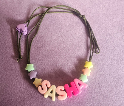 Collana per cani con lettere personalizzate aesthetic walk