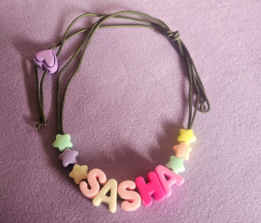 Collana per cani con lettere personalizzate aesthetic walk