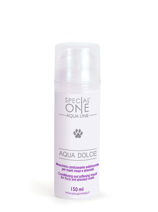 Special one - Aqua dolce - 150 ml - maschera condizionante addolcente per manti crespi e stressati.