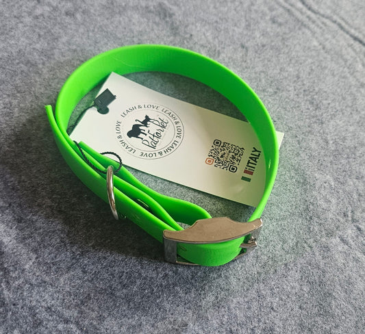 Leash &love - Collare il pvc resistente all'acqua lungo 44 cm