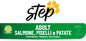 Step grain free -adult -15 kg salmone , piselli e patate