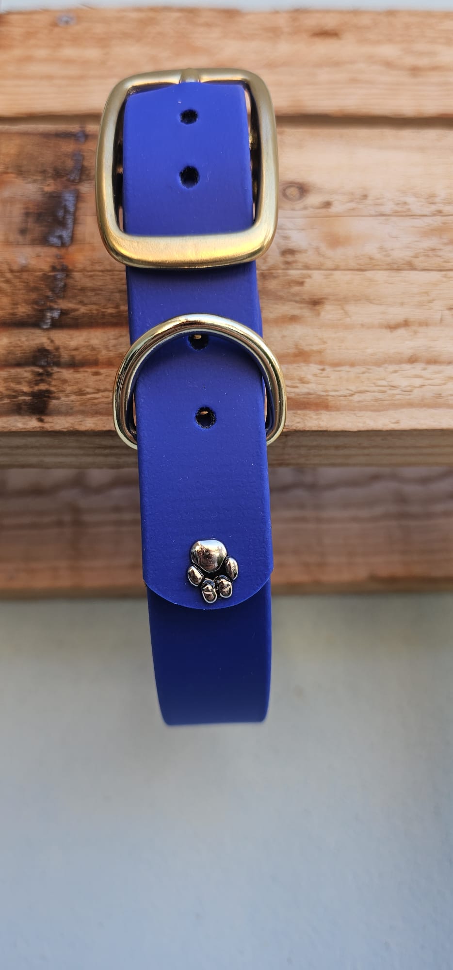 Collare monocolore- artigianale  - personalizzabile