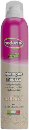 Shampoo Mousse profumo latte e vaniglia  - Inodorina