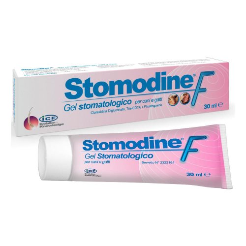 Stomodine F Dental Gel for Dogs and Cats Gums 30ml - Veterinary Oral Care