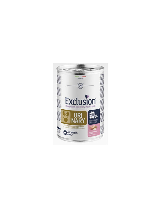 Exclusion Diet Urinary Maiale e Sorgo gr 400 -  Alimento Dietetico Per Cani