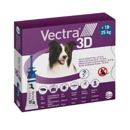 Vectra 3D Antiparassitario per Cani